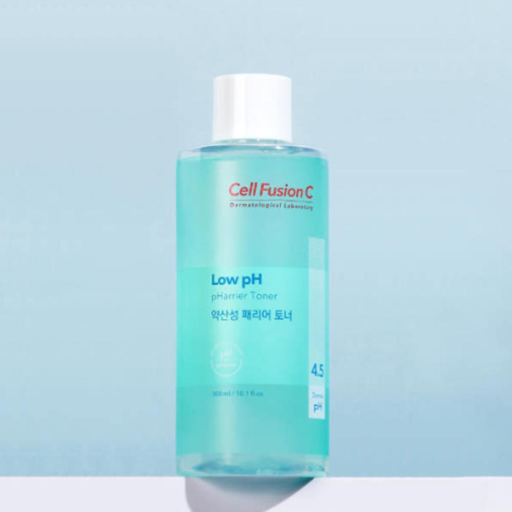 

Cell Fusion C Низкокислотный барьерный тонер — Тонер, балансирующий кожу и укрепляющий барьер (300мл)