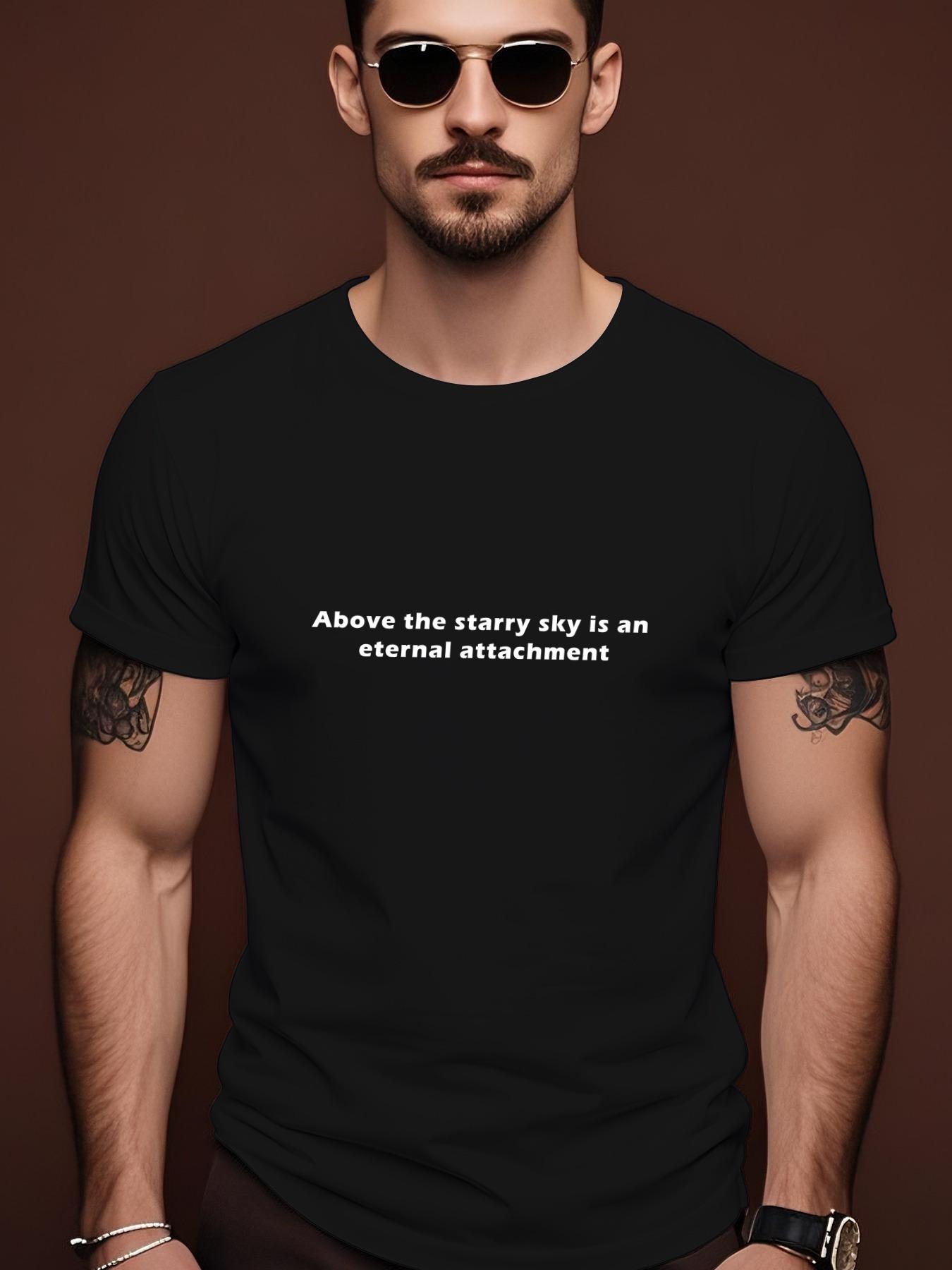 Eternal Attachment Graphic Tshirt -  Above The Starry Sky... S
