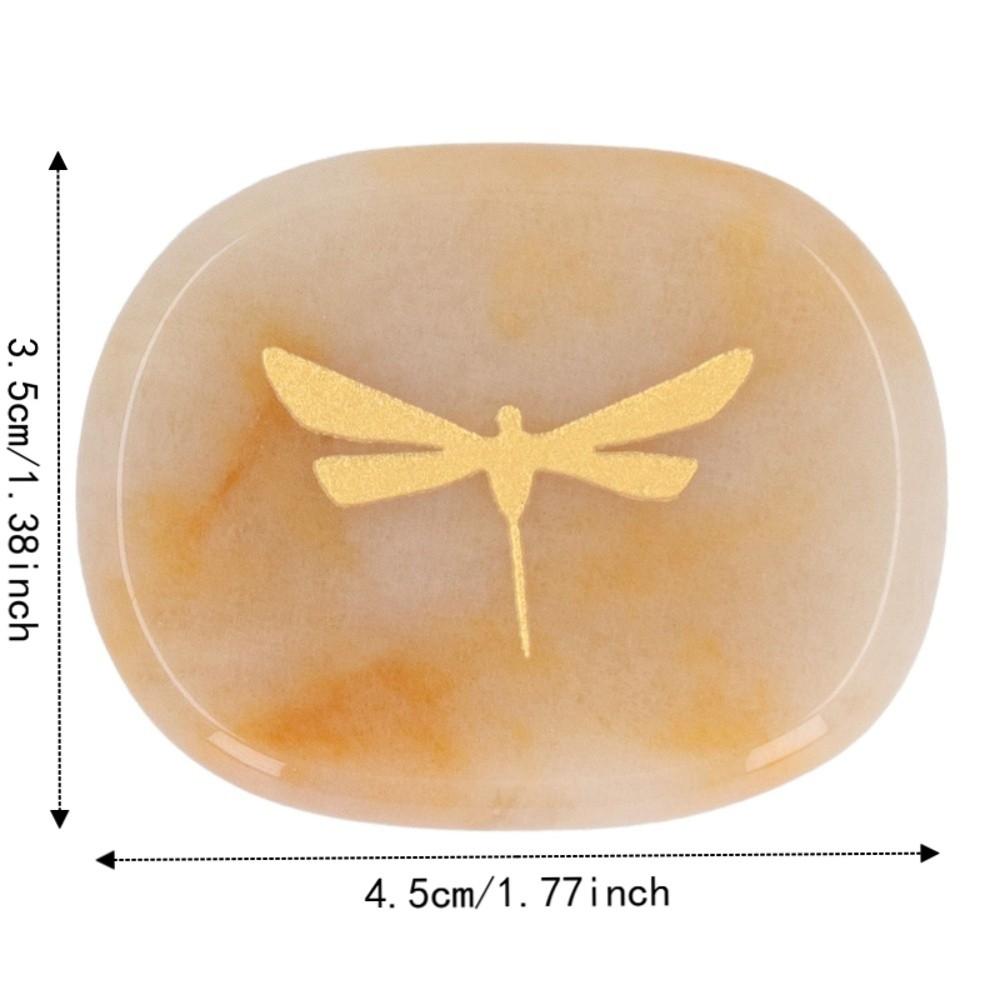 Lightweight Palm Stone Smooth Flat Surface Balance Stone Hand Flatterer Massage Stone Home Office