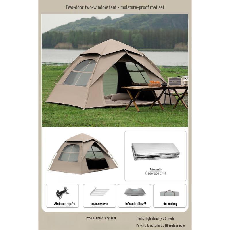 Yuzhan Outdoor Automatic Camping Tent Small (2-3 Person)