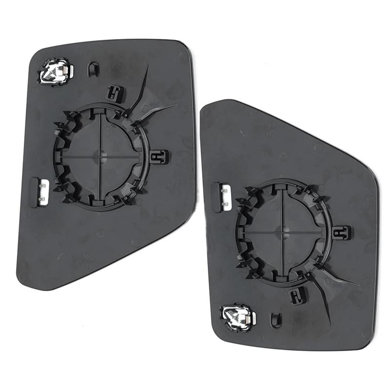 Blind Spot Heated Mirror Glass Door Wing Glass Lens For Ford F150 -