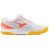 Mizuno Break Shot 5 Ac Comprehensive Training Shock Absorption Wear Resistant Non Slip Tennis Shoes Unisex Sneakers White Orange 61GA254060