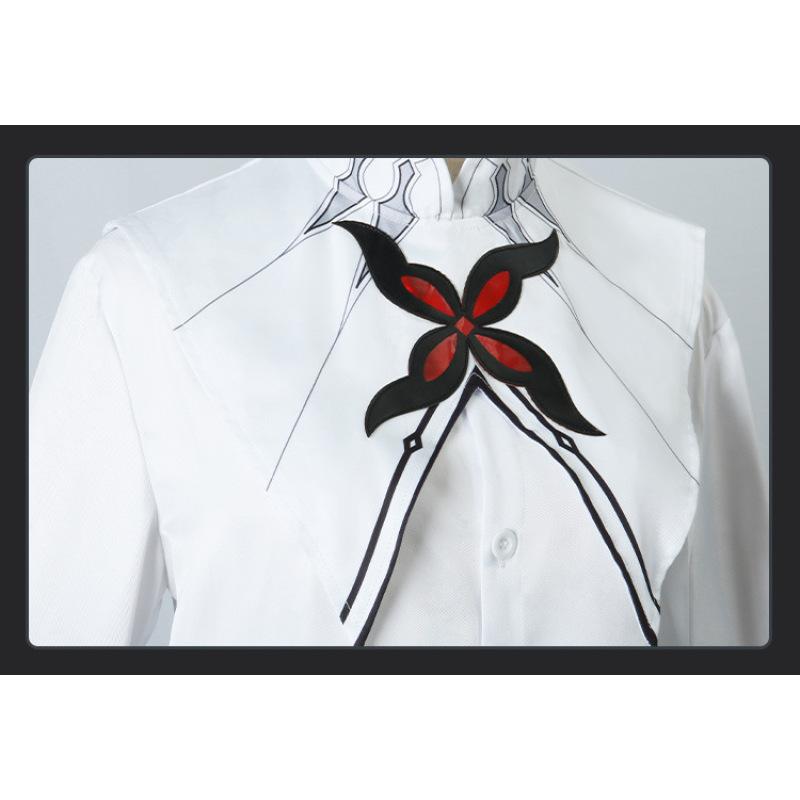 Game Anime   Fatui The Knave Arlecchino Cosplay Cloak Halloween Clothes Uniform New Skin