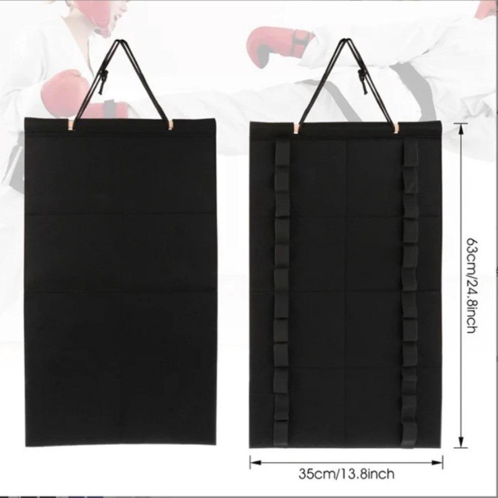 New Portable Karate Belt Display Stand with Hanging Medal Sticks Felt Hanging Bag Storage Rack Lightweight Storage Bag Gift