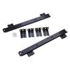 2Pcs Computer Keyboard Drawer Tray Accessories Heavy Duty Ball Bearing Slides