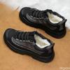 Casual comfortable snow boots men winter warm high top cotton shoes outdoor fashionable versatile anti slip workwear boots