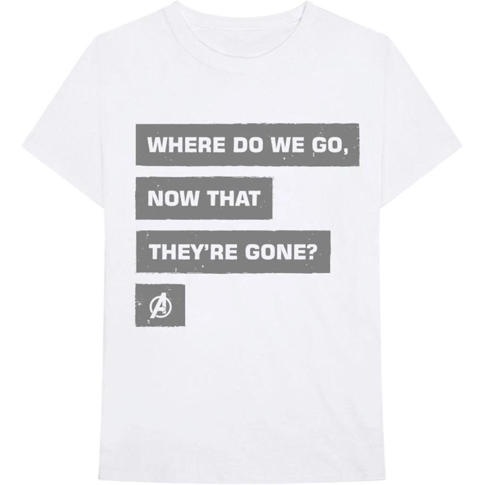 Comics Unisex Tshirt Avengers Now That Theyre Gone S