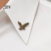 Scratch-resistant Pin Men Brooch, Eagle Design Lapel with Invisible Buckle, Wings Claw Suit Accessory Metal Badge for Suits Shirts Coats Ties Business