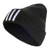 Adidas Logo Acrylic Knit Beanie Unisex Hats Black IT4639