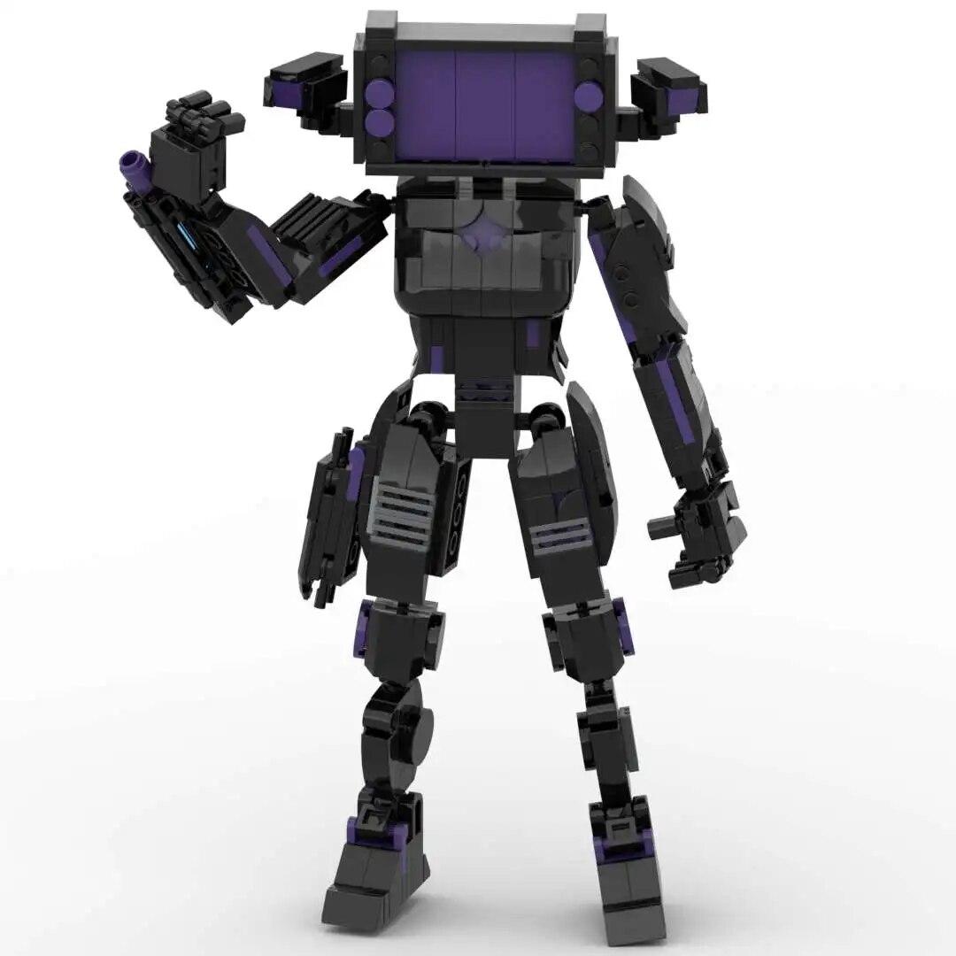 

MOC Skibidi Туалет Людина Будівельні блоки Іграшки Титан Годинник Людина Жіноча телевізійна особистість Модель Набори прикрас Зроби сам Іграшка для дітей Подарунок авокадо