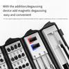 The New 128-In-1 Screwdriver Set Household Disassembly Maintenance Tool Cylinder Portable Plum Hexagonal Special-Shaped Set Easy