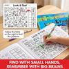 Coloring Book:Look and Find,Student Puzzle, Find Interesting Items, Focus Training Coloring Book, Exercise Thinking Ability