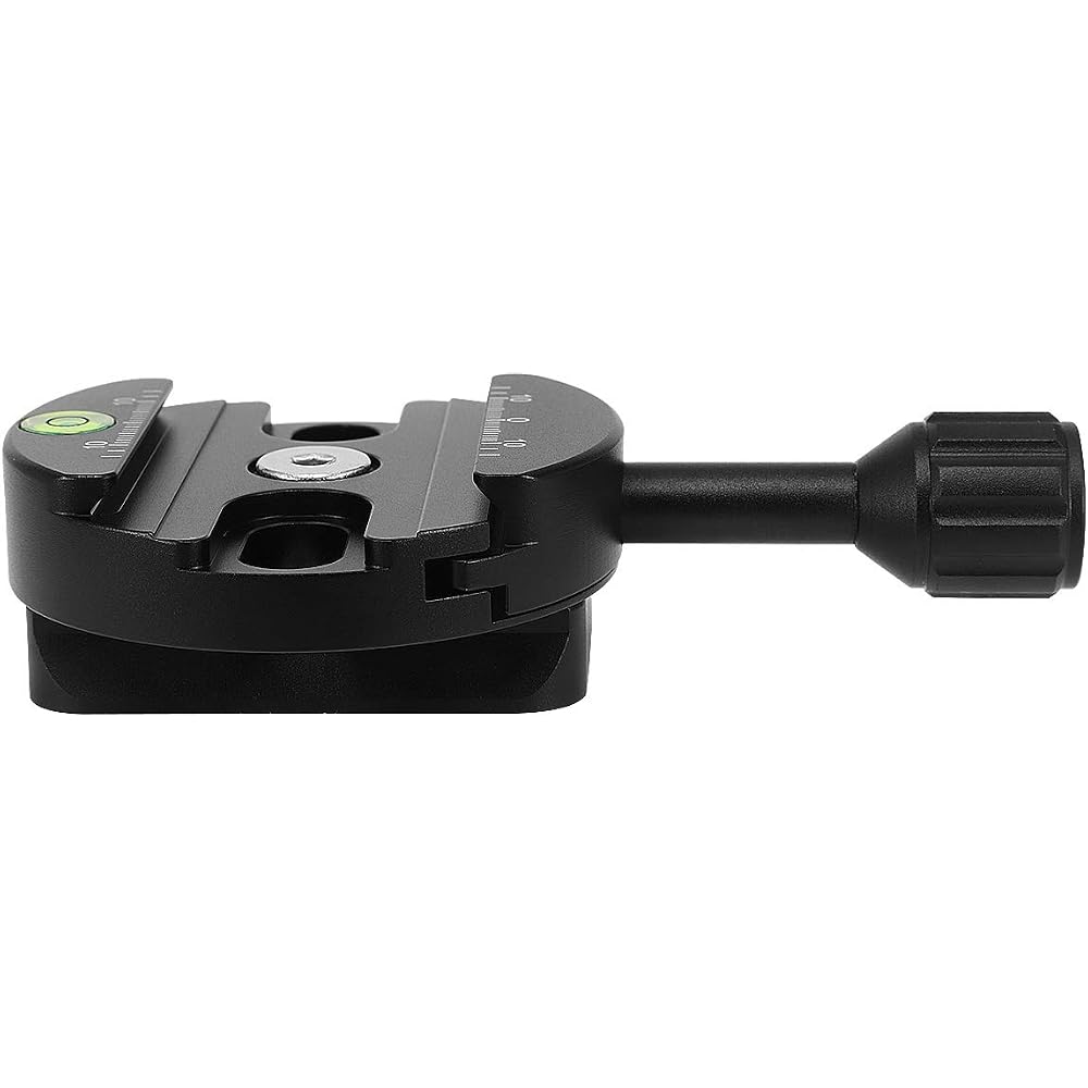 Haoge CP-64 Quick Release Clamp with RC4/400PL Base Adapter Converter, Compatible with Manfrotto RC4 System to Arca-Swiss, Fits 400PL/405/410/RC4