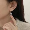 Vintage Gold Round Earrings For Women Black Ball Earring Jewelry Prevent Allergy Party Accessories Gift