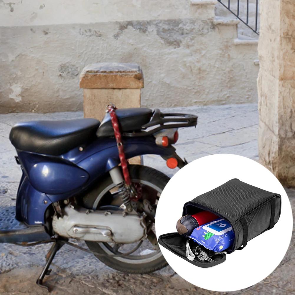 Motorcycle Rear Frame Bag Bicycle Saddle Rear Seat Storage Bag Electric Bicycle Motorcycle Carrier Pannier for Luggage Rack