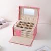 Multi-layer Large-capacity Jewelry Storage Box PU Waterproof Material Portable Portable Jewelry Storage Jewelry Box