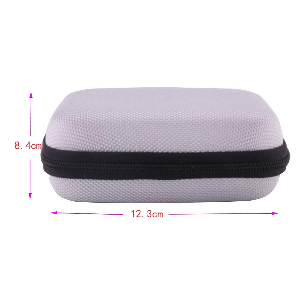 Storage Case for Yamaha TDM-710/TDM-700G/KORG TM-70/TM-60/TM-50 Tuner/Metronome -WERJIA (Gray)