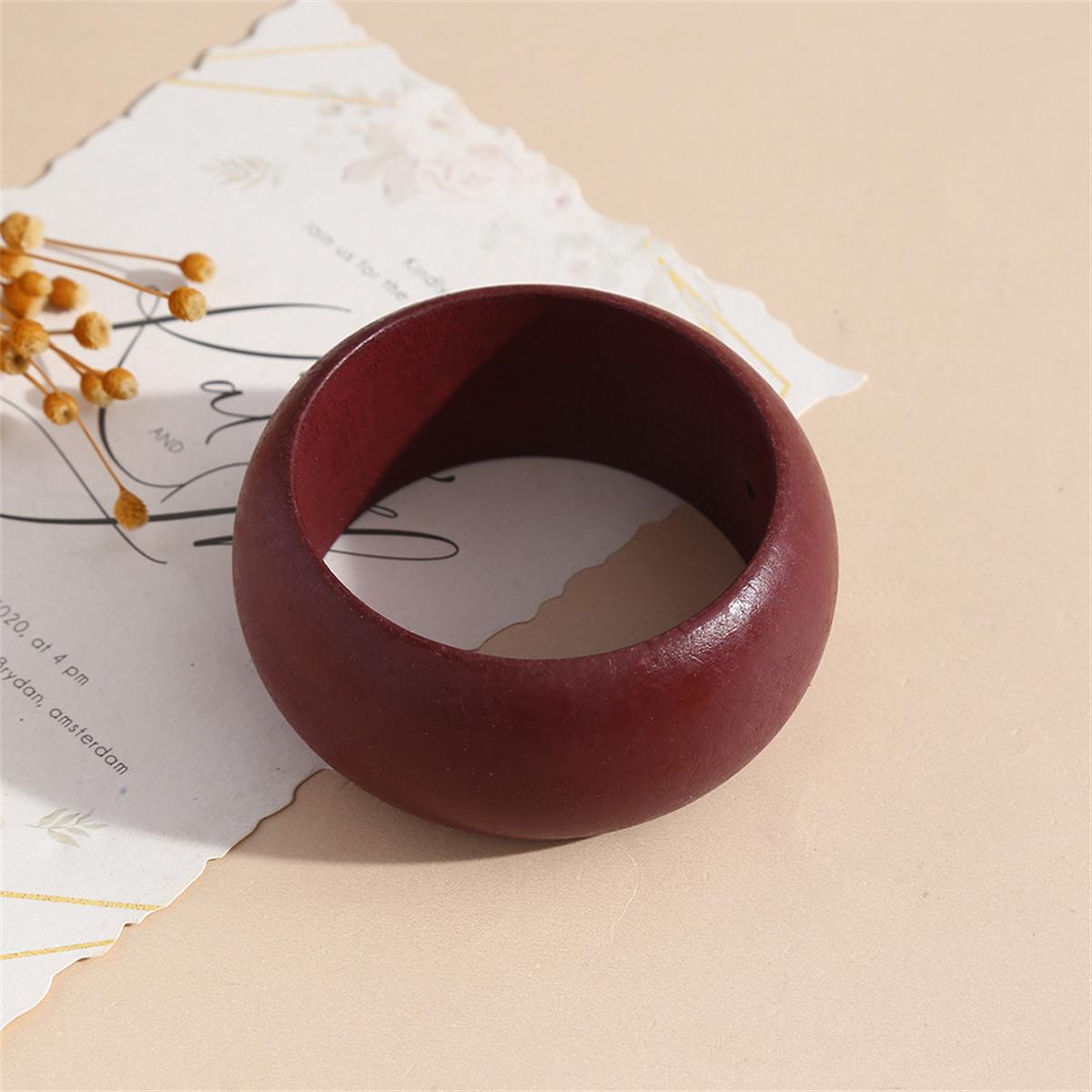 

Fashion Cute Women Personality Natural Square DIY Bracelet Jewelry Layering Ladies Vintage Geometric Layering Simplicity Bangle 69mm