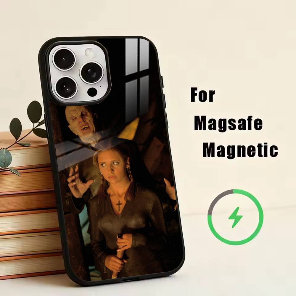 Movie Buffy  Phone Case For iPhone17,16,15,14,13,12,11 Plus,Pro Magnetic with Magsafe Wireless Charging