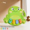 Baby Cartoon Animal Finger Piano Toy Electronic Musical Keyboard Early Educational Instrument Gift For Toddler Kids