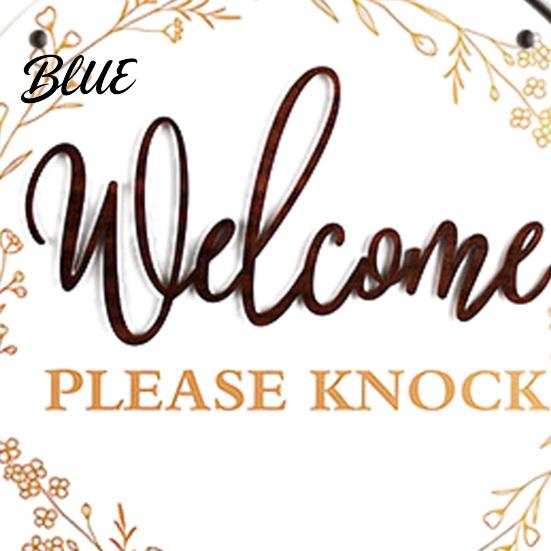 Wooden Door Sign Open Closed Double-Sided Hanging Reversible Pine Wood Sign Business Holiday Double-sided Decor with Rope No Drill