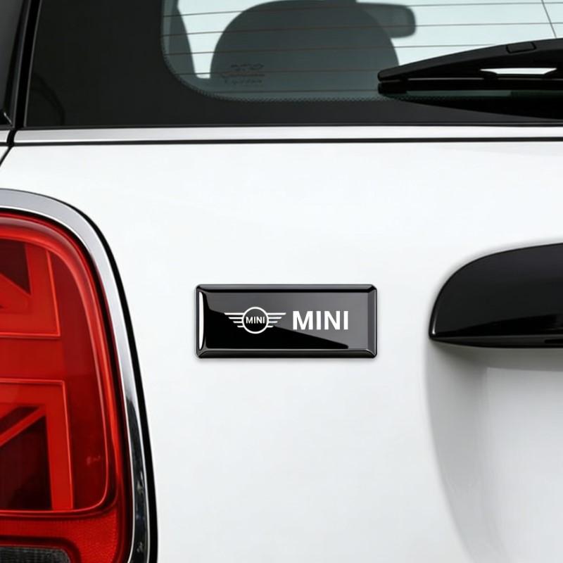 4 piezas Estilo de Coche Pegatina de Emblema Insignia de Metal Calcomanía Decorativa Para Mini Cooper Works One JCW R56 R53 F54 F55