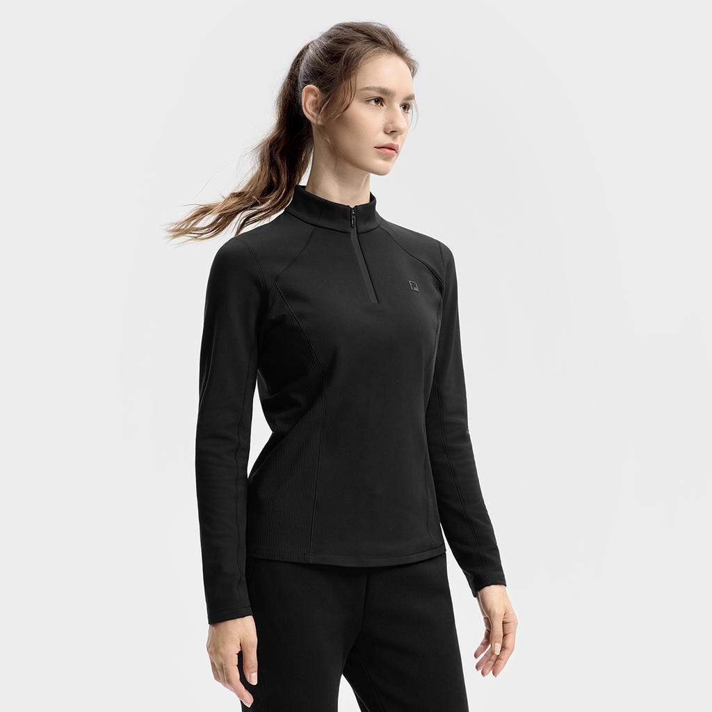 Fila Fitness Simple Comfortable Versatile Long Sleeve T-Shirt Women Tops A11W541202FBK