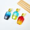 Gradient Glass Perfume Atomizer Bottle with Thick Base - Multi-Specification Press-Type Makeup Spray Bottle