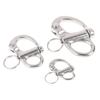 316 Stainless Steel Fixed Snap Shackles Bail Snap Shackles With Quick Release Pin