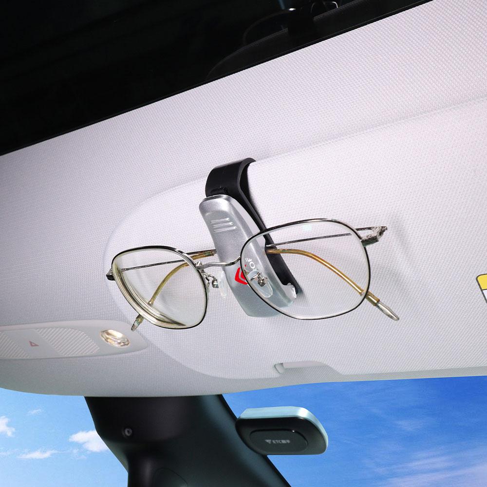 ABS Car Glasses Clip Sun Visor Storage Clip Card Clip Universal Car Sunglasses Frame For Citroen C1 C2 C3 C4 C4L VTS C-ELYSEE DS