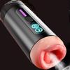 Two Head Use Deep Throat Realistic Vagina Oral Mouth Sex Vibrating Sex Machine Male Automatic Masturbation Cup Sex Toys for Men