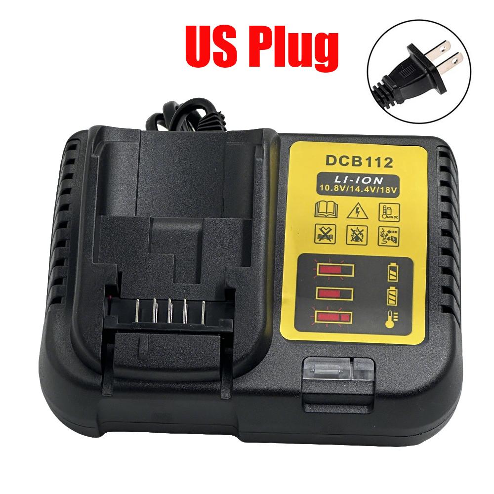 

DCB112 Battery Charger For 10.8V 12V 14.4V 18V 20V DCB206 DCB205 DCB204 DCB203 DCB120,DCB107 DCB115 DCB105(No battery)