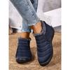 Women's Shoes with Winter Velvet and Thick Snow Anti Slip, Wearing Women's Boots for Warmth and Snow Boots