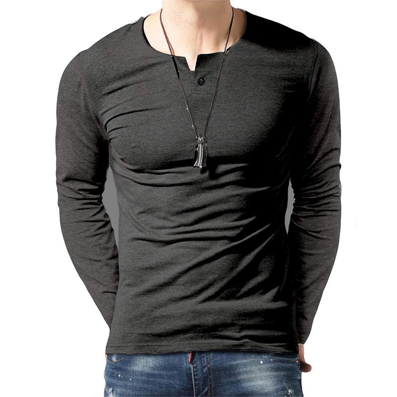 Men'S Clothing, Men'S Long-Sleeved Autumn And Winter T-Shirts, Customized Large-Size Clothing.