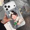 Cartoon Hartschalen-Babyflaschenhülle für iPhone 13-17 Pro Max