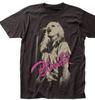 Blondie Mic Mens T Shirt Black