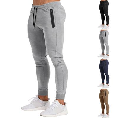Herren-Sporthose im europäischen und amerikanischen Stil für Frühling und Sommer, lange Hosen, lässige Trainingshose, Laufhose mit Taschen