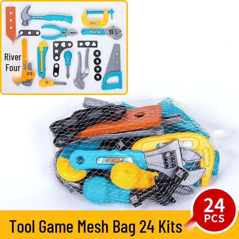 Children's Toolbox Play Set: Electric Drill & Screwdriver Repair Toys