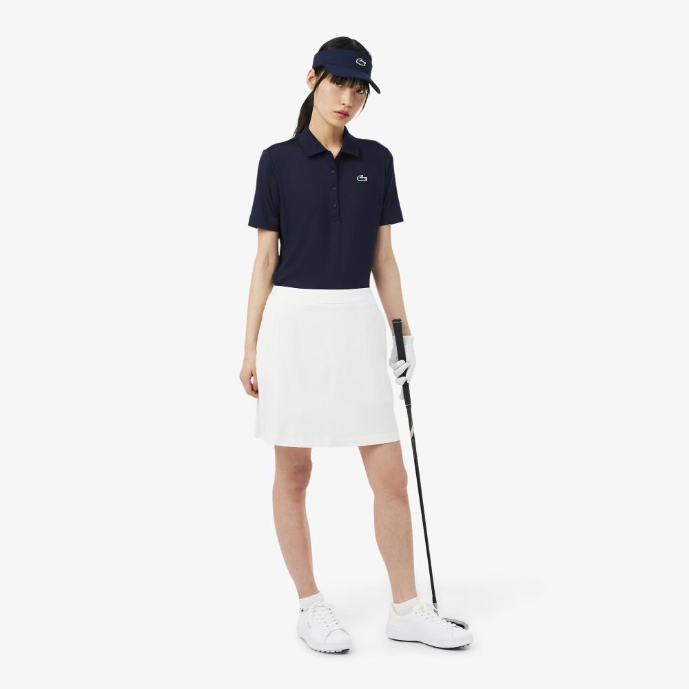 [Lacoste] Women's Golf Short-Sleeve Performance Polo Shirt PF0081-56G166