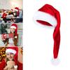 Adjustable Size Santa Hat Holiday Headwear Unisex Santa Hat Party Santa Hat for Holiday Parties and Celebrations