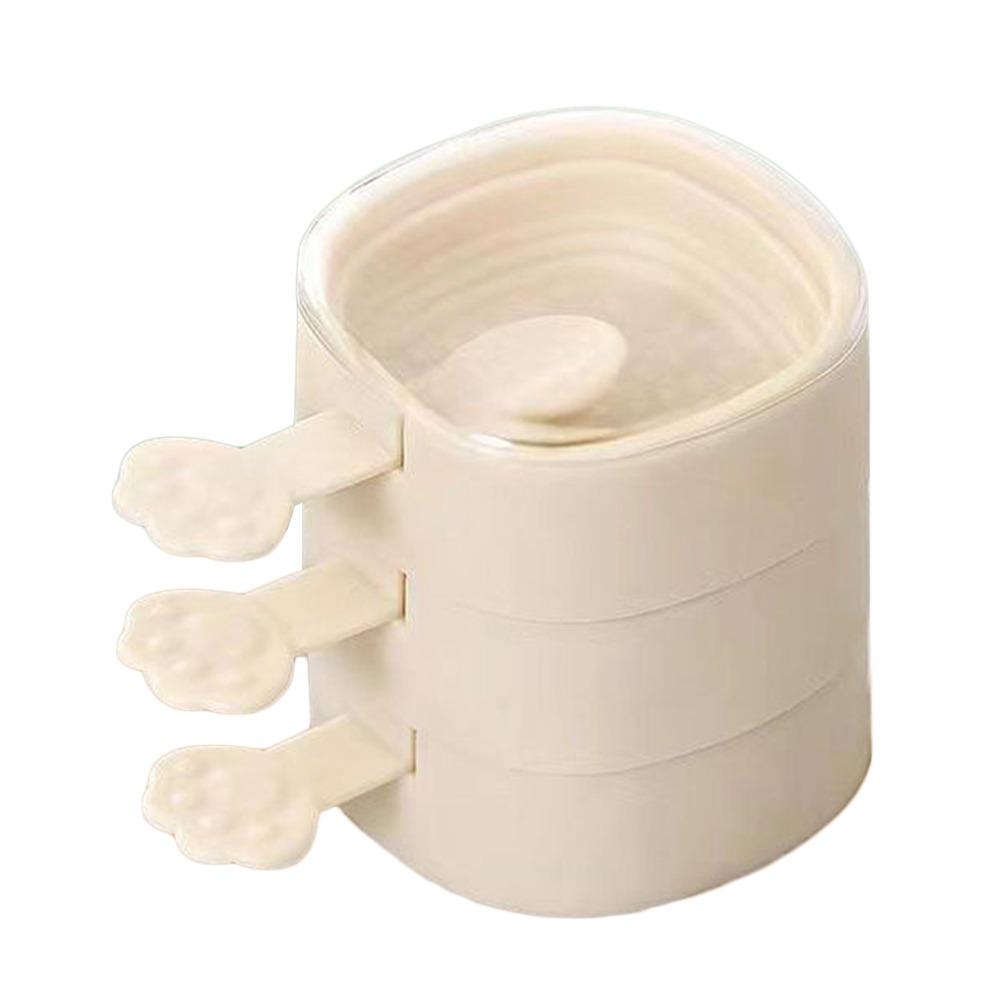 

Портативная летняя форма для мороженого с крышкой, форма для приготовления эскимо, форма для мороженого из пищевого материала White 3Pcs