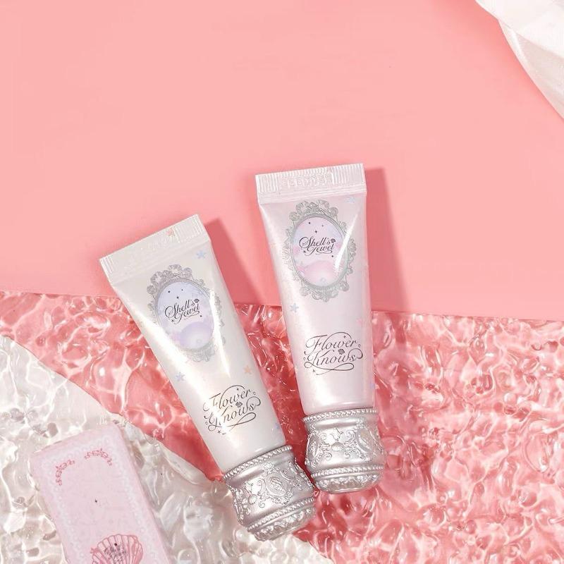 Flower Knows Shell's Jewel Mini Kleurcorrigerende Primer 8g Gezichtsprimer Melkachtig Verhelderend en Make-up Houdend Concealer