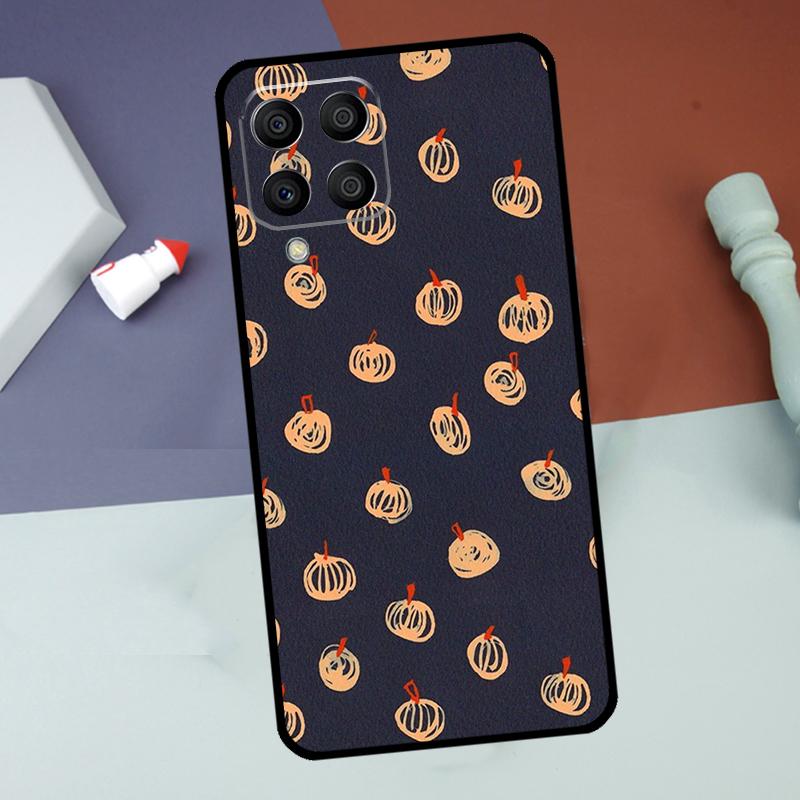 Halloween Pumpkin For Samsung Galaxy M15 M35 M55 M14 M34 M54 M13 M23 M33 M53 M31 M51 M20 M22 M52 M16 M06 Case