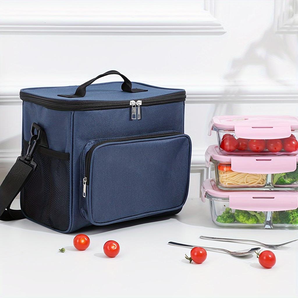 Lunch Bag Large Lunch Bags for Women Men Reusable Lunch Bag with Adjustable Shoulder Strap