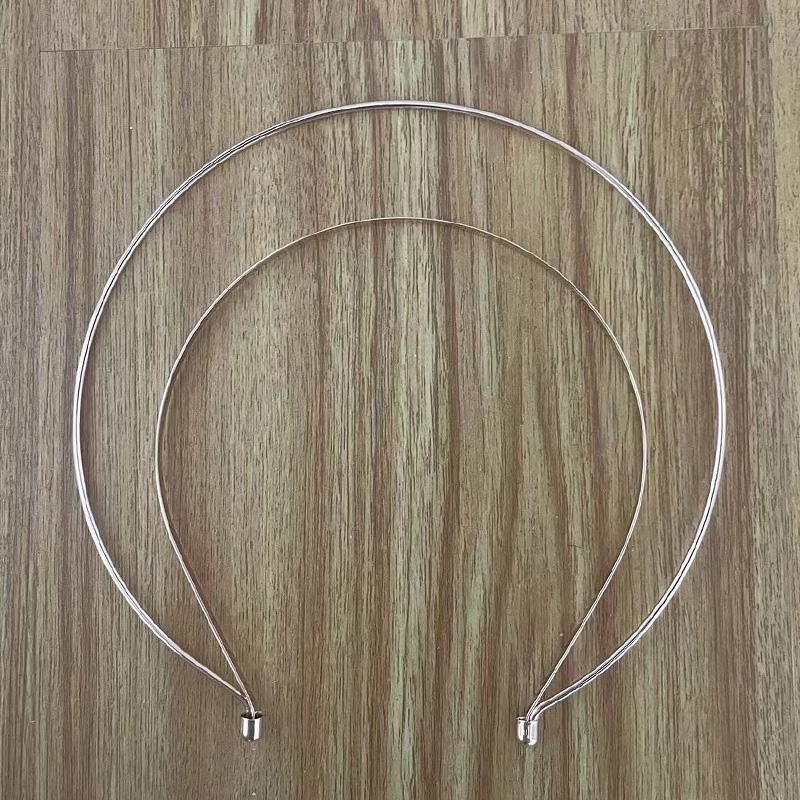 

Personalized Hair Accessories Creative Double-layer Alloy Headband Fashion Party Birthday Exaggerated Simple Headband Hair Card