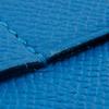 Hermes Too Doo 37 Clutch bag Blue Zanzibar Blue / grauer Filz/Epsom Unisex Gebraucht