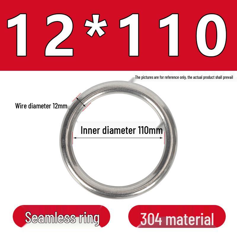 Stainless Steel Seamless O-Ring: Corrosion-Resistant Accessory for Handbags and Pet Gear