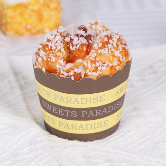 Simulation Cupcake Realistisch Aussehend Wasserdichtes Kunstleder Falscher Cupcake Lebensmittelmodell Küchenspielzeug Dekoration Partyzubehör