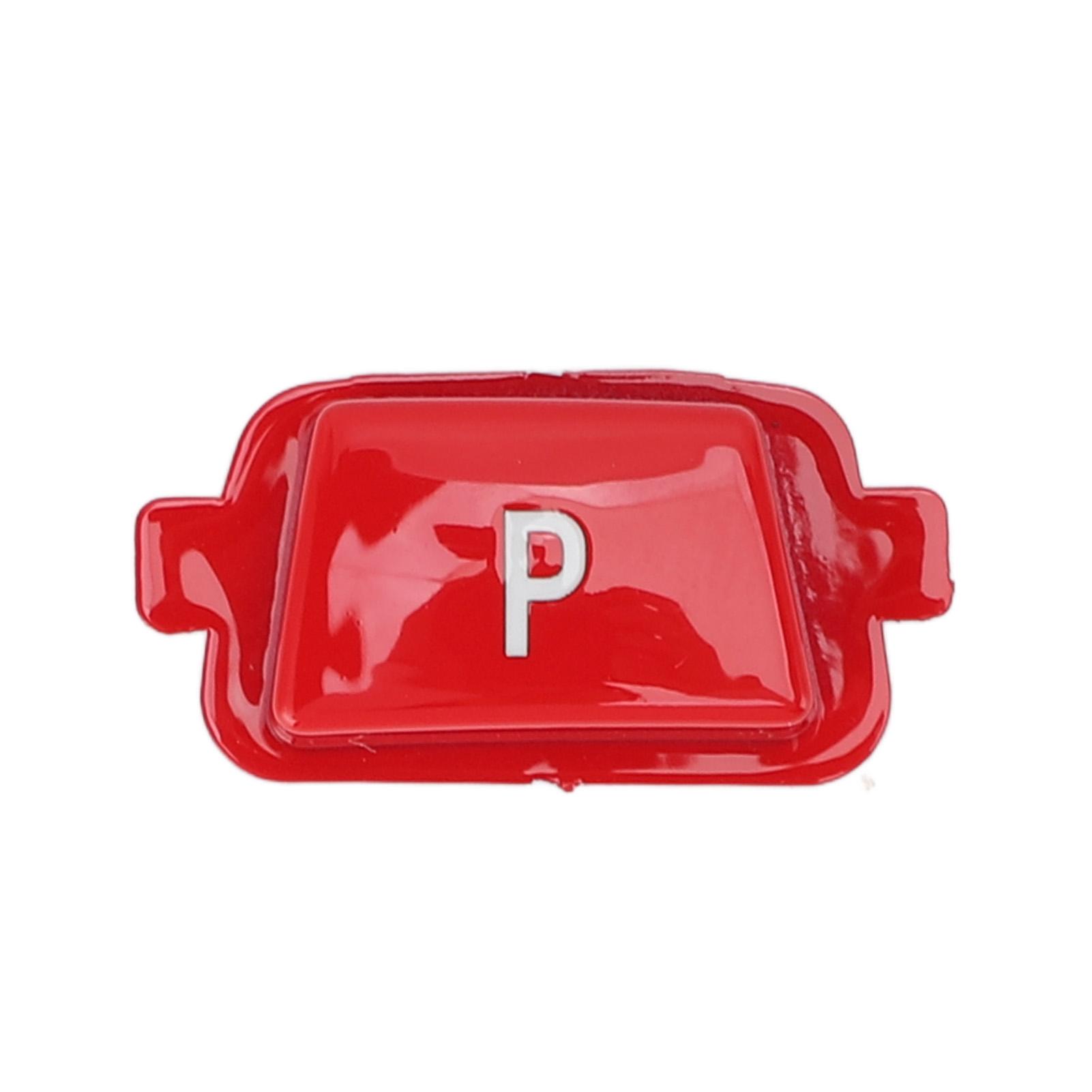

Gear Shift P Button Sporty Gear Shift Knob Lever Parking P Button Replacement for 1 2 3 4 5 6 7 красный