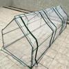 Outdoor Greenhouse Bottomless Flower Bed Clear Tent Without bracket Heat Preservation Cover Garden Raised Bed GalvanizedPortable